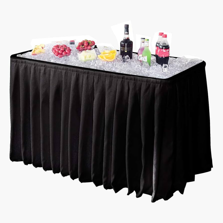 Skirt Fill And Chill Party Table 4' Fill Chill Table Rentals In Las Vegas